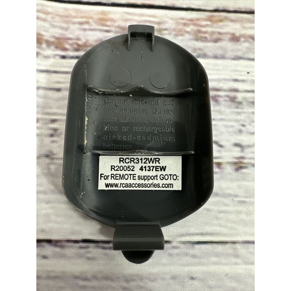 RCA Universal Remote Control RCR312WR R20052 4137EW Tested - Picture 8 of 8